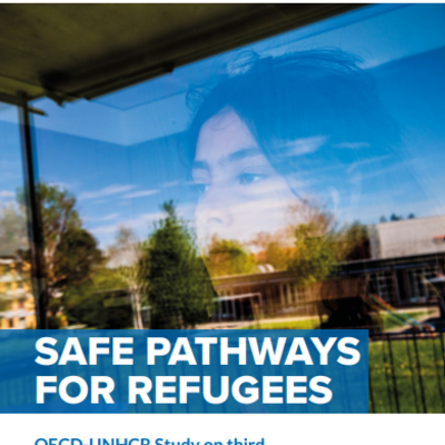 OECD-UNHCR Safe Pathways for Refugees report cover