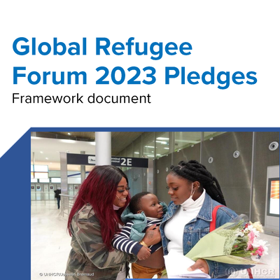 Cover of the pledging framework on family reunification