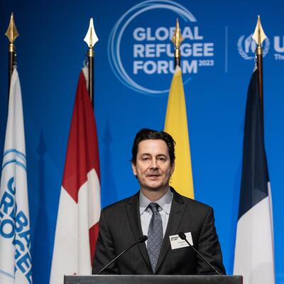 Sasha Chanoff Announcing pledge