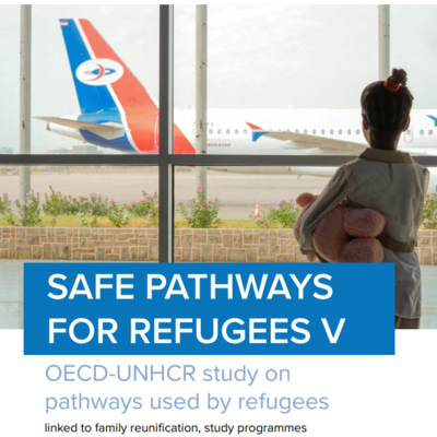 Cover of OECD-UNHCR Safe Pathways for Refugees V