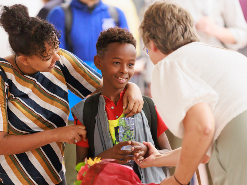 Cover of family reunification pledge community report