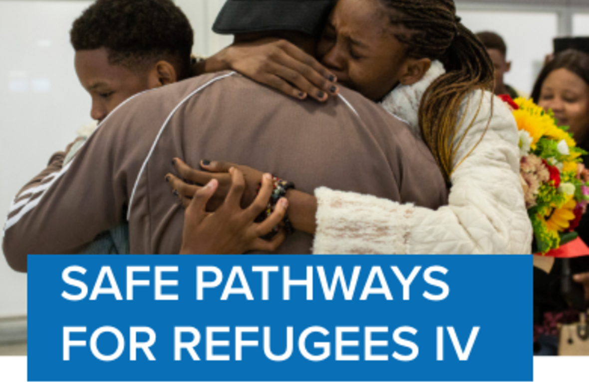 Cover of the report Safe Pathways for Refugees IV