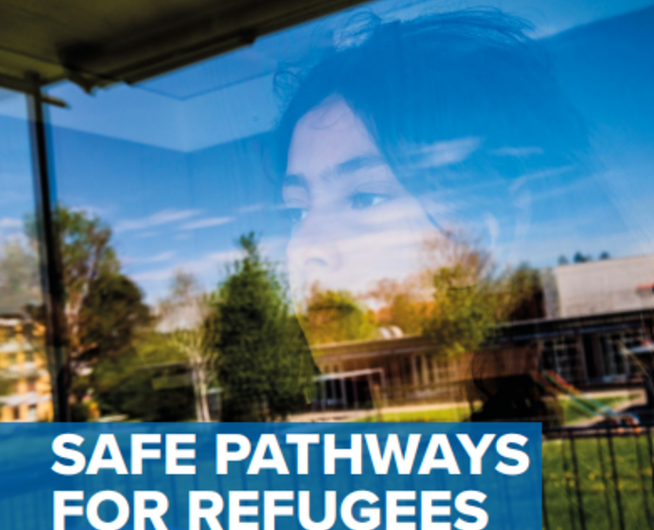 OECD-UNHCR Safe Pathways for Refugees report cover