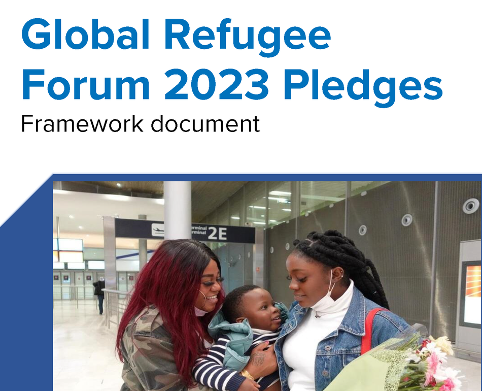 Cover of the pledging framework on family reunification