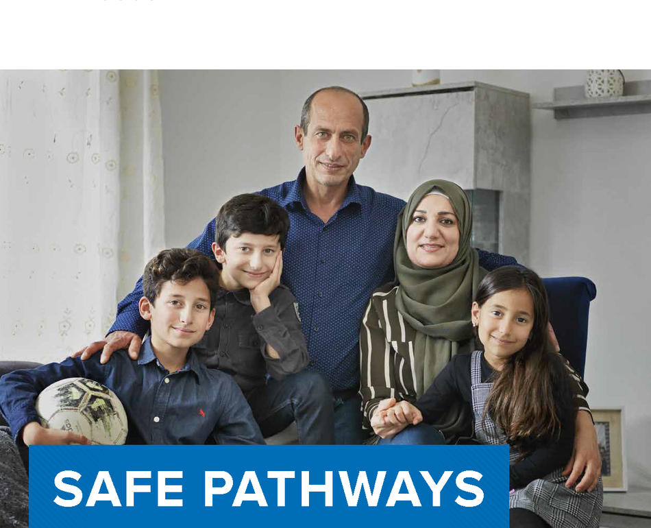 Cover of the Safe Pathways for Refugees II report