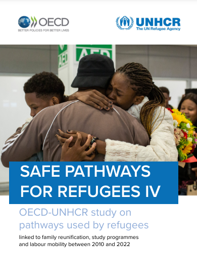 Cover of the report Safe Pathways for Refugees IV